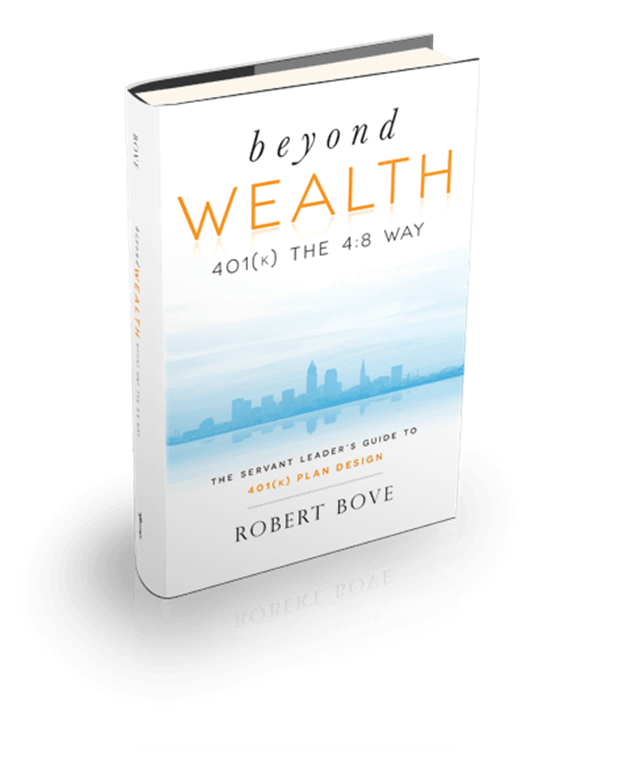 Book Cover that reads: Beyond Wealth 401(k) the 4:8 Way